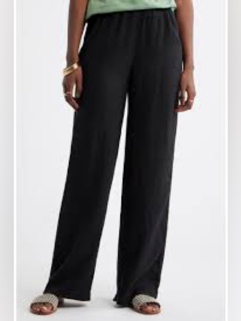 Splendid Black Wide-Leg Women's Pants